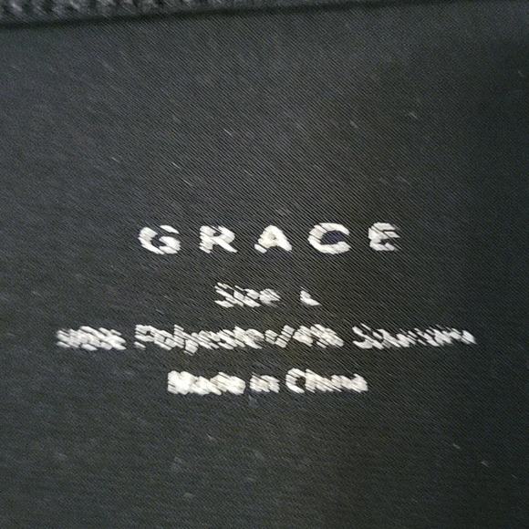 Black V-Neck Women's Top - Picture 2 of 4